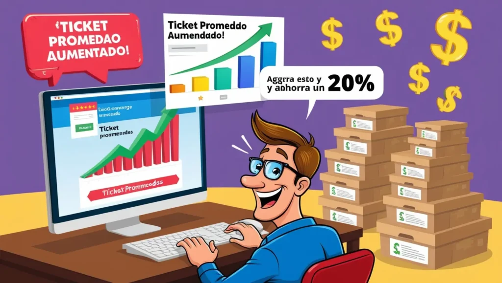 Cómo aumentar el ticket promedio en tu eCommerce